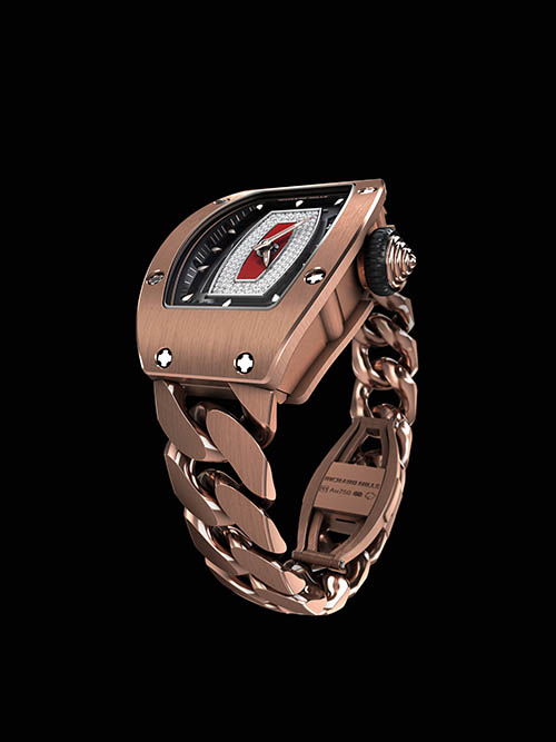 Richard Mille RM 07-01 鍊帶腕錶。